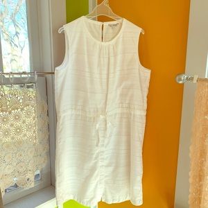 White Cotton Summer Dress (Gap)